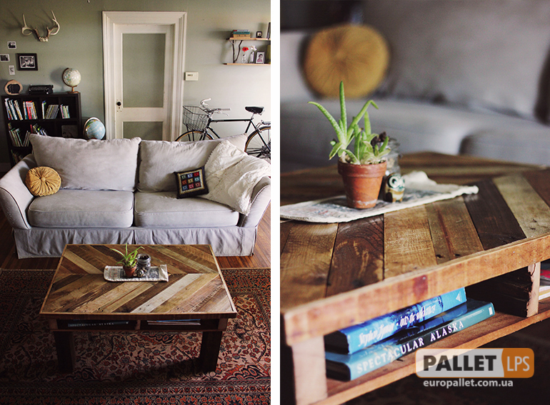 DIY Pallet Wood Table &nbsp;| &nbsp;The Merrythought